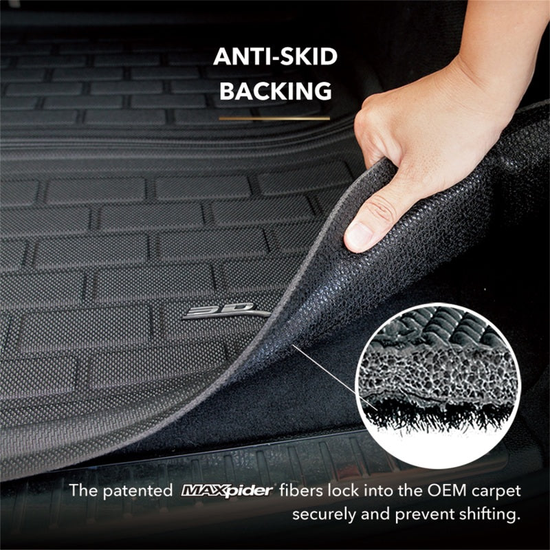 3D MAXpider 2011-2019 Infiniti QX80/QX56 Kagu Cargo Liner - Black