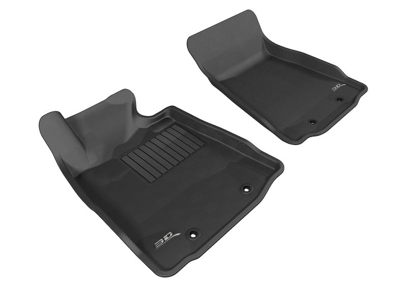 3D MAXpider 2009-2019 Nissan 370Z Kagu 1st Row Floormat - Black